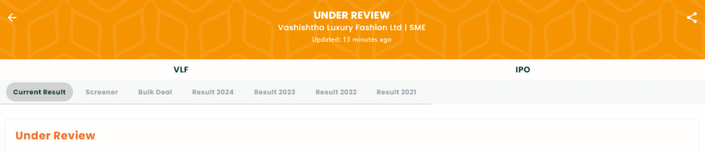 Vashishtha Luxury Fashion